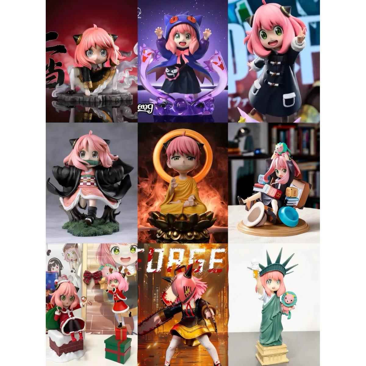 【全款现货】间谍过家家Q版阿尼亚cos系列可爱二次元美少女手办