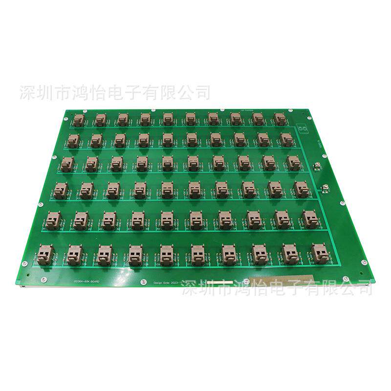 TO252-5L塑胶翻盖老化座-一拖六十工位老化板 耐高温大电流电路板