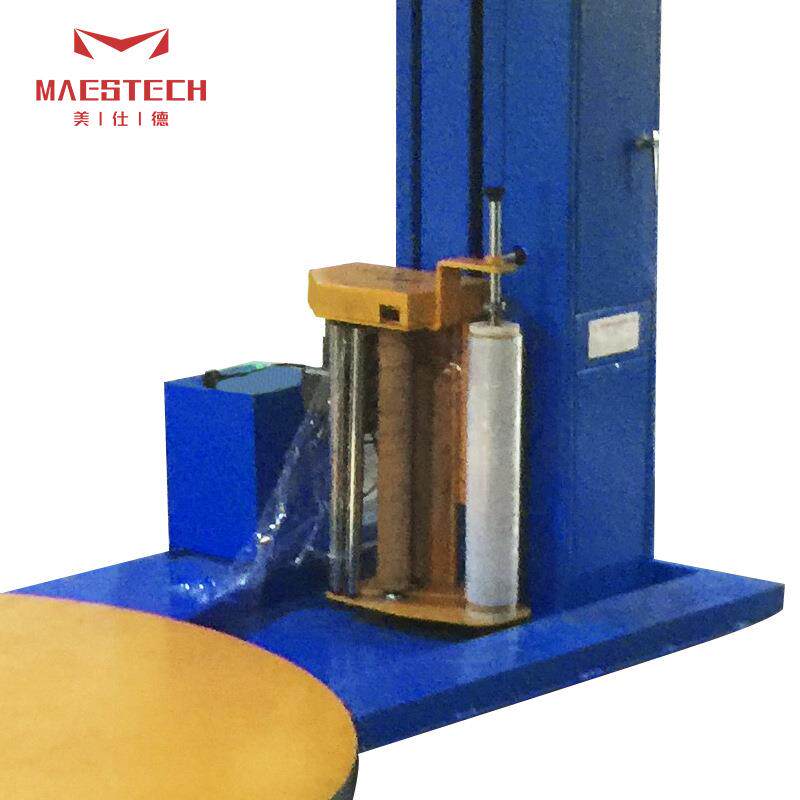 全自动动托盘缠绕机行李箱裹膜托盘打292包机式预拉伸膜立自缠绕