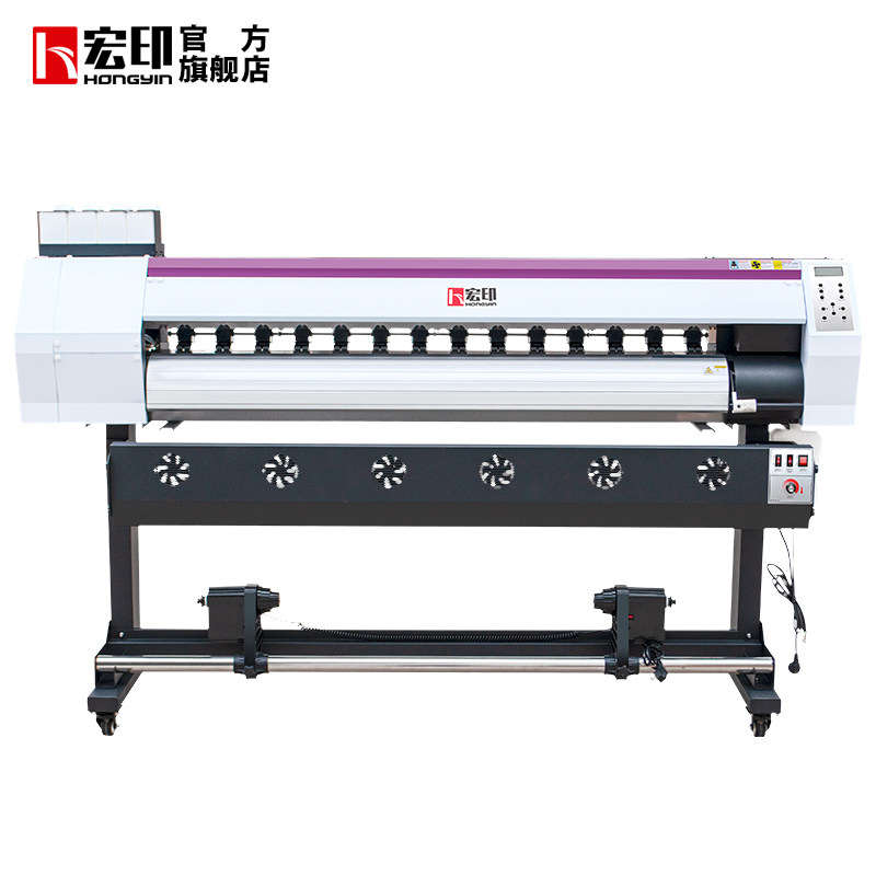 宏印HY-1604户内外写真机背景墙3200写真喷绘一体机UV卷材打印机