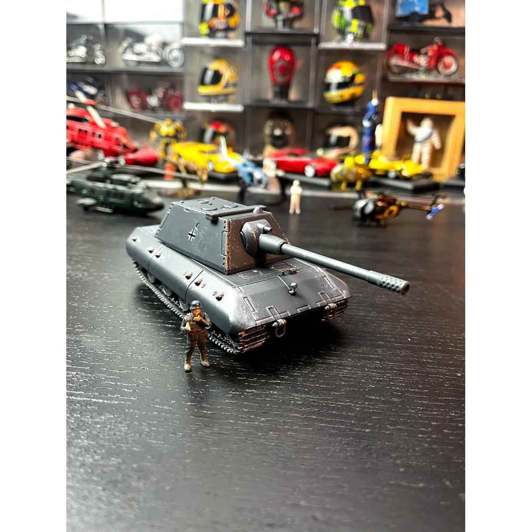 坦克世界闪击战1:72合金坦克模型德国Pz.Kpfw E-100坦克模型摆件