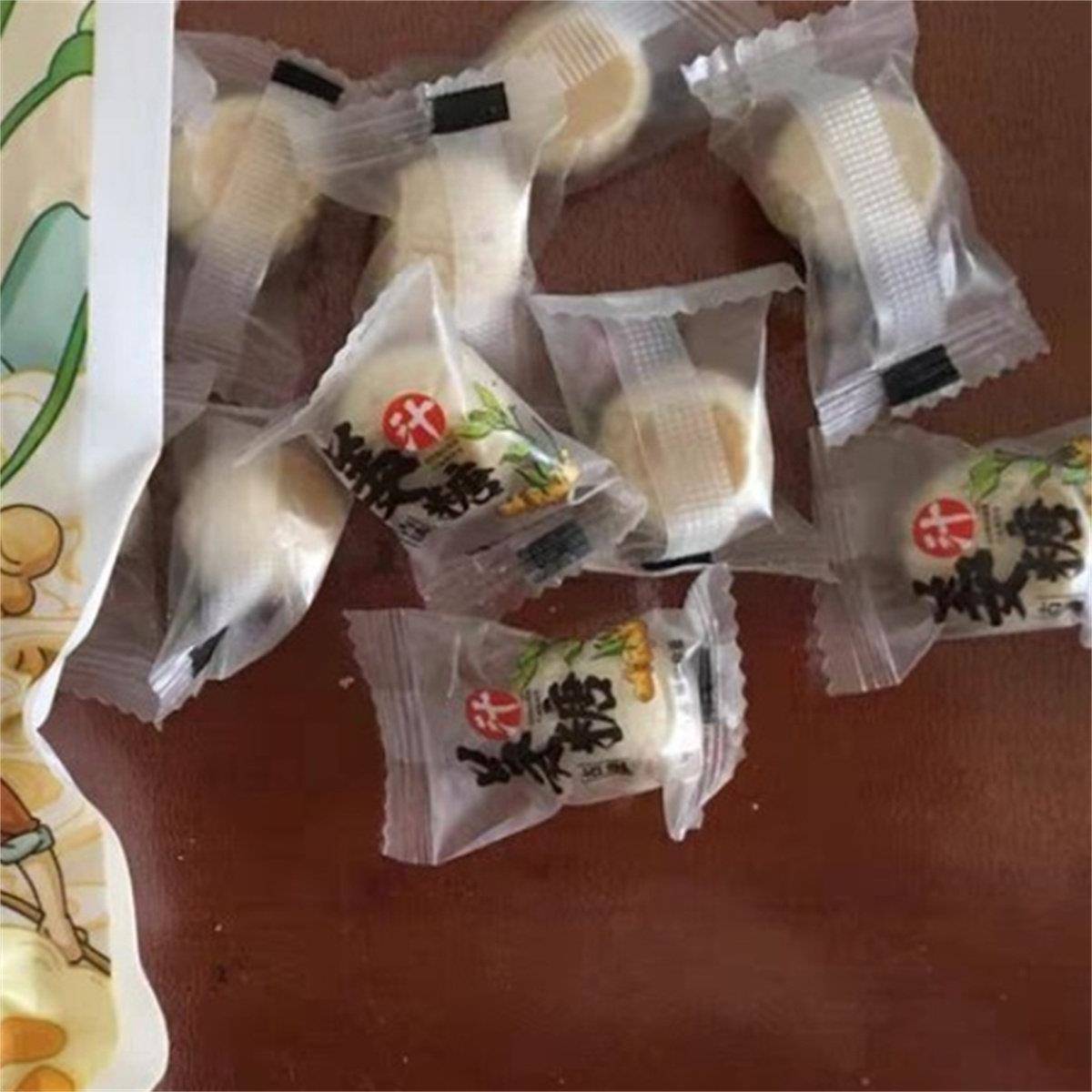 新货山东特产姜汁糖1000g老姜糖生姜糖手工独立小包装外出好携带