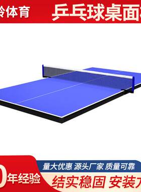 户外室外乒乓球台面板乒乓球桌标准室内学校社区公司乒乓球桌面板