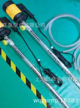 上海旺泉HD-E2-V+SS304-1000HP3A卫生级插桶泵、抽桶卫生泵