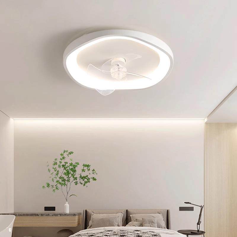 卧室风扇灯2024新款吸顶无品牌/款灯学生宿舍灯山厂中音家爆静led