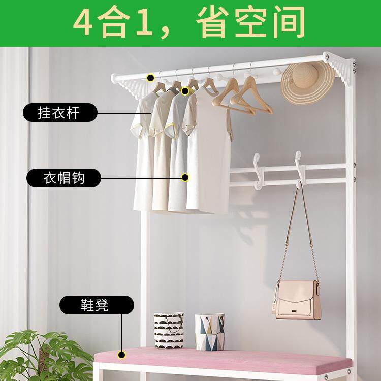换鞋凳挂衣鞋架一家用进门口多功能小包型玄关X-036可坐柜软坐垫