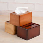 纸巾盒竹制加厚创意收纳盒茶餐厅咖啡厅酒店卫生间办公餐巾抽纸盒