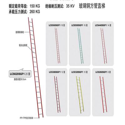 玻璃方管直梯LCS260SGF1 LCS320SGF1 LCS380SGF1 LCS440SGF1