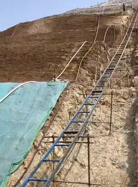 水泥山坡运料机工地建筑上料混凝土提升机公路护坡爬山虎上料机