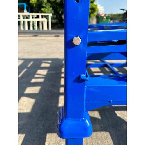 仓储折叠堆垛架巧固架仓库货架重型仓库货架多层置物架冷库布料架