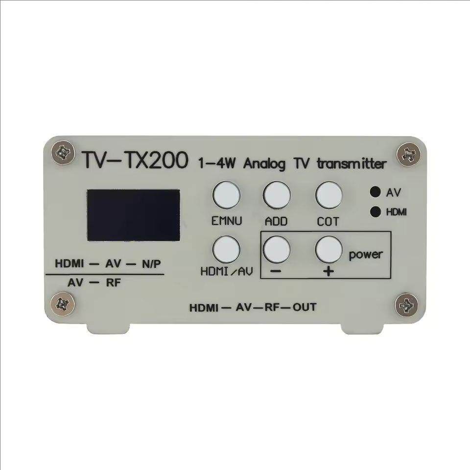 跨境TV-TX200模拟电视发射机AV输入高清转模拟视频信号无线发射器