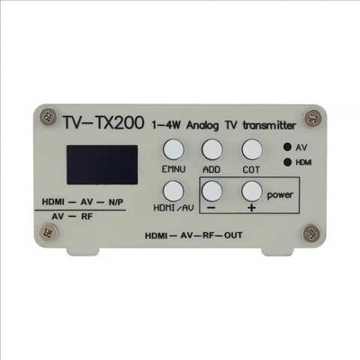 跨境TV-TX200模拟电视发射机AV输入高清转模拟视频信号无线发射器