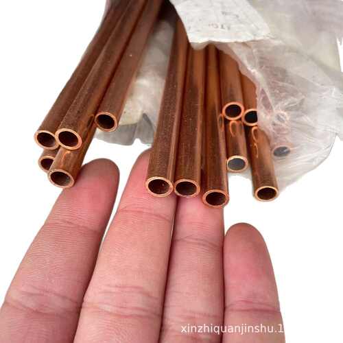 现货供应制冷工程铜管 TP2冷媒铜管 空调连接管 扩口承插式铜直管