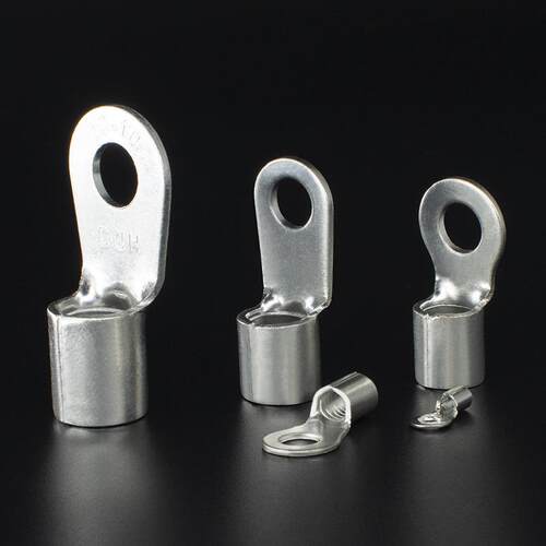 CJH端头RNB2-3.5S/M/L紫铜0.7厚1000个冷压圆形接线端子铜鼻子头