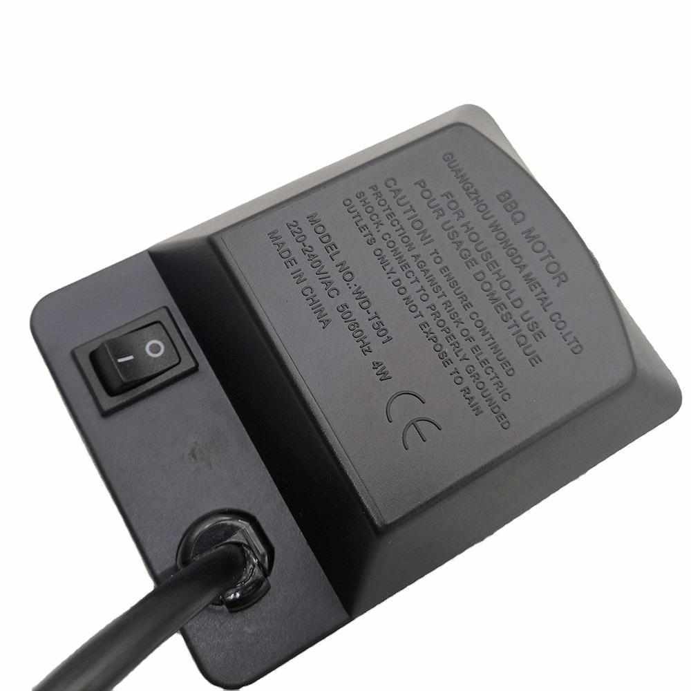 厂家直销烤架电机通用2.5-3rpm15KG输出力120V，230V AC 50/60Hz