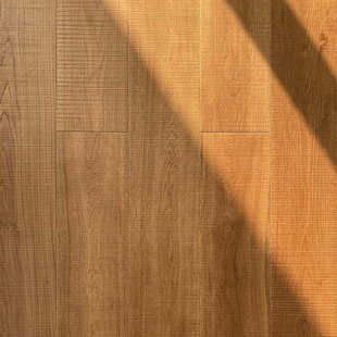 洛居 橡木纯实木地板 木蜡油 锯齿横纹 整块原木地板厂家直销