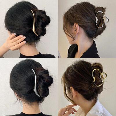 Women Girls Korean Hair Clips Ponytail Clip Hair Accessories