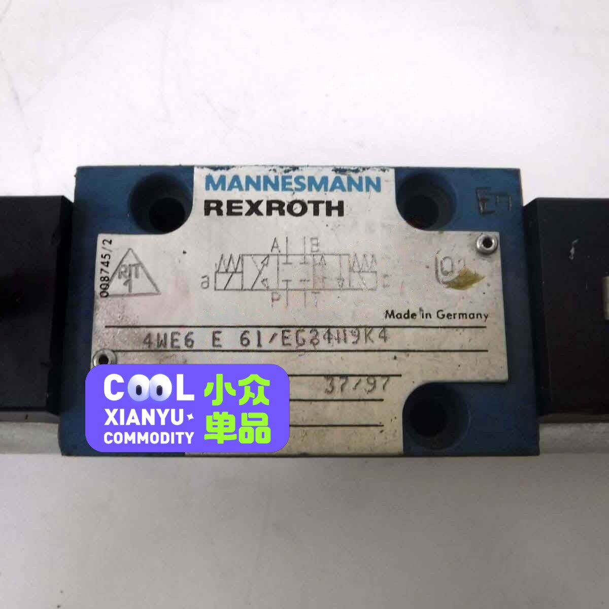 BOSCH REXROTH，4WE6E5X/AG24NK4，