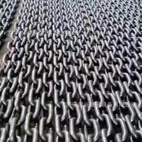 煤矿链条B级C级刮板机链条锰钢热处理耐磨20Mn2输送机链条