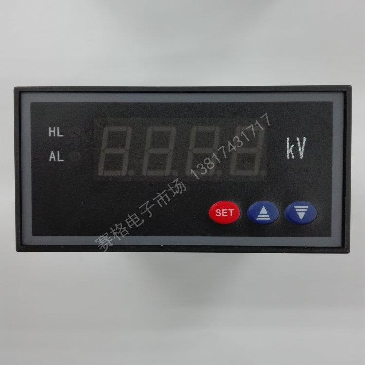 SX48 3KV/1MA直流5KV/100uA数显脉冲高压10KV电压表带两路开关量