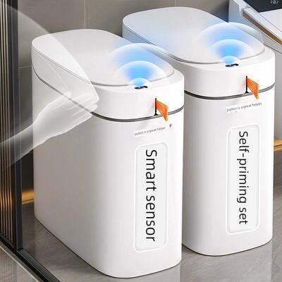 Eko智能传感器家用垃圾桶新型浴室卫生间客厅全自动包装吸附