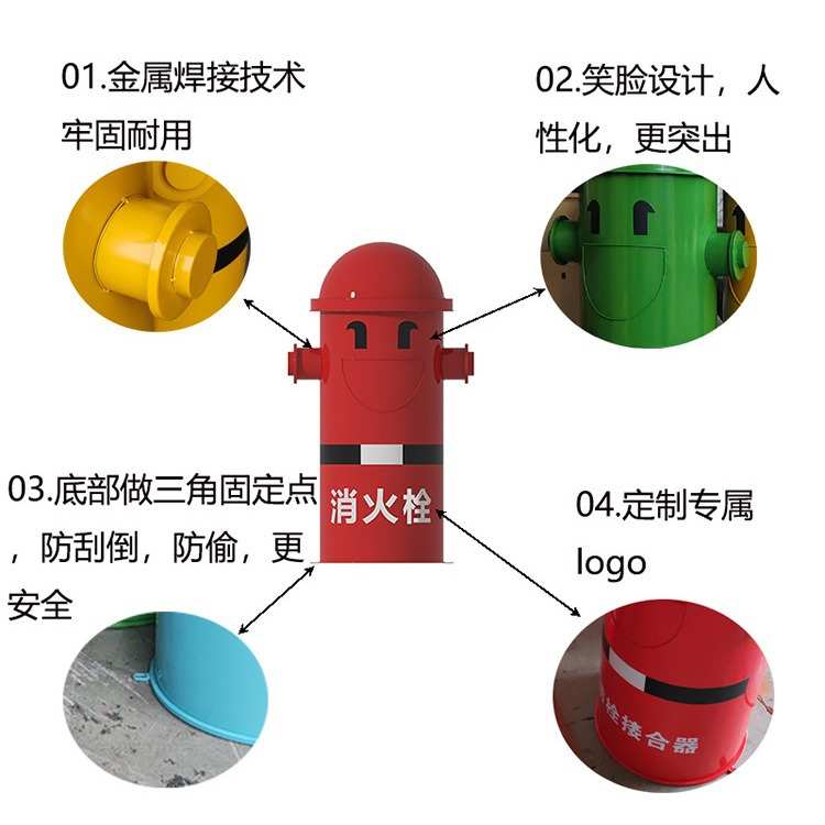 新款户外消防栓桶套保户加厚消火栓罩子保护套水泵接合器防雪罩子