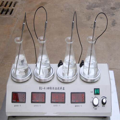 供应HJ-4HJ-4A多头数显磁力搅拌器实验用搅拌器