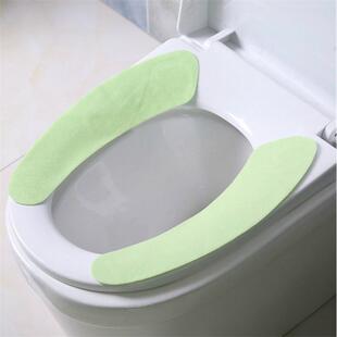 Adhesive Invisible Color Cover Cartoon Seat Solid Toilet