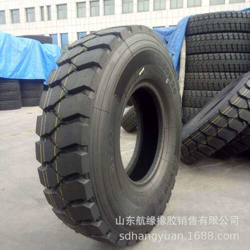 卡车钢丝胎1100R201200R20矿山重载机械轮胎耐磨抗载厂家直供