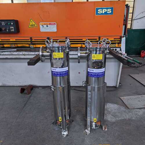 奕卿科技不锈钢镜面抛光单袋式过滤器 YQSTEC 大流量袋式过滤机