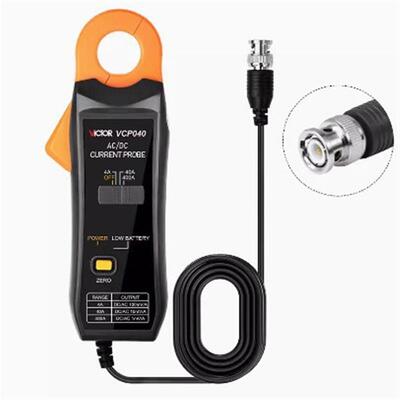 胜利仪器VCP040交直流钳形表数字高精度万用表四位半智能钳表