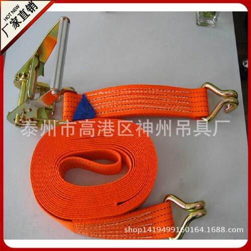 神州SW630 汽车收紧器 船舶货物捆绑器 码头机场防风带