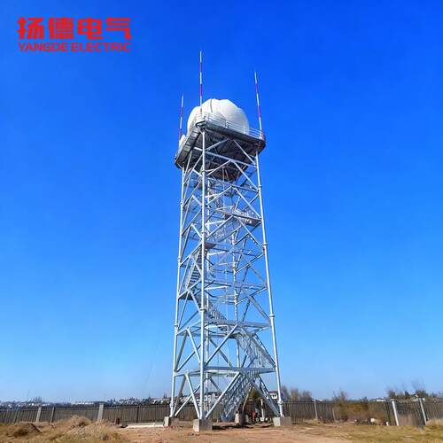 雷达塔雷达发射塔机场雷达塔镀锌景观钢结构通信装饰塔雷达铁塔