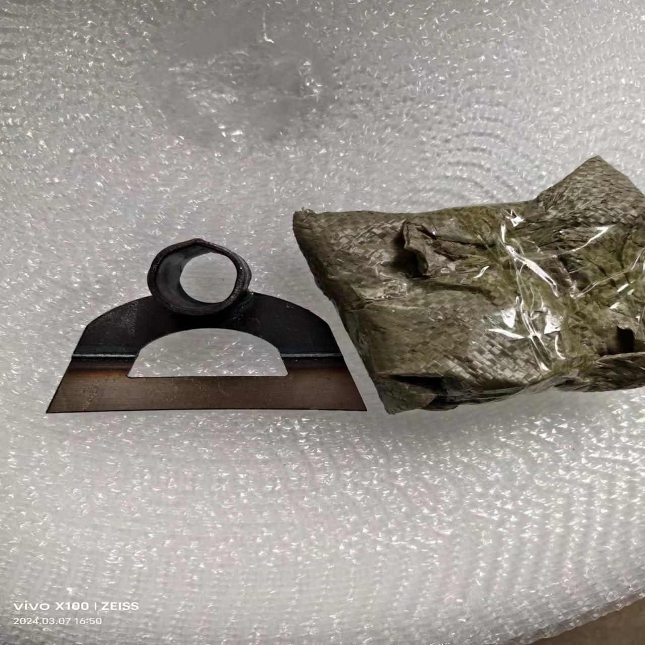 加厚空心空心除草垦荒五金锄头