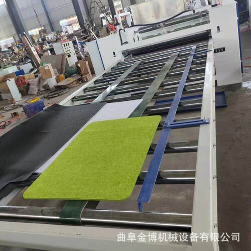 汽车坐垫EVA海绵植绒布贴合机 防滑地板革热熔胶复合机泡棉贴合机