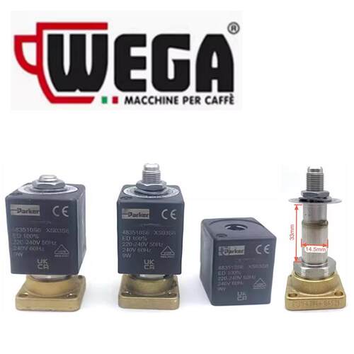 原装WEGA pegaso毕加索/ASTORIA托利亚咖啡机冲泡头电磁阀进水阀