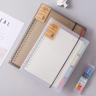 Loose Leaf Notebook A5/B5/A4 Ring Binder Dairy Paper Refill