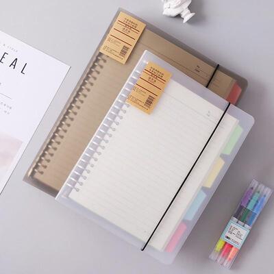 Loose Leaf Notebook A5/B5/A4 Ring Binder Dairy Paper Refill