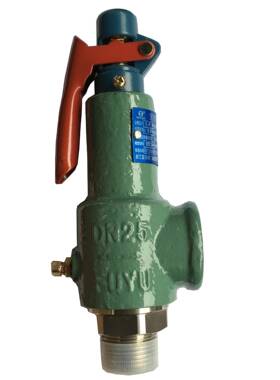 浙江安全阀储气罐空压机泄压阀螺杆式空压机阀A27H-16DN25