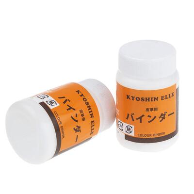 日制皮革保护定色剂 皮具防染 植鞣革染色定色护色100ml增艳润饰