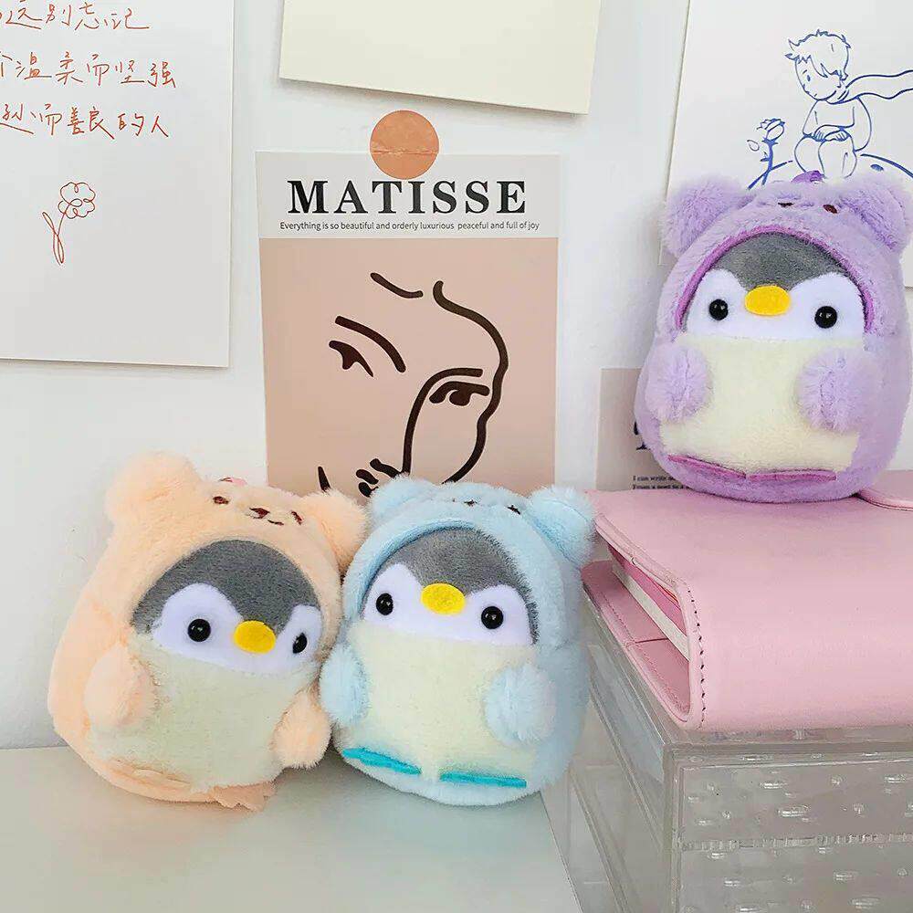 Cute Penguin Doll Key Chain Girl Cartoon Car Creative Plush