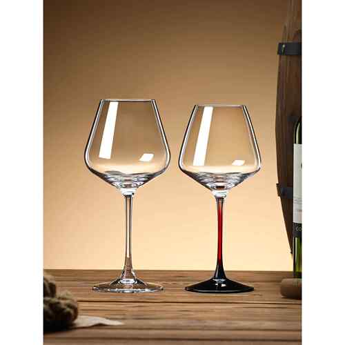 2025新款水晶红酒杯轻奢高级感家用醒酒器套装勃艮第葡萄酒高脚杯