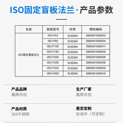 IO固定盲板法兰压388304国标不锈钢精度耐高S盲高板法兰