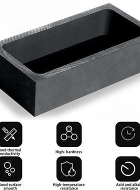 1套 颜色：黑色 材质：石墨 石墨坩埚套件 用于金属熔化 石墨火炬