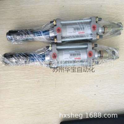 ASHUN气缸复动拉回型冶具气缸MAB40*20气缸滚动导轨