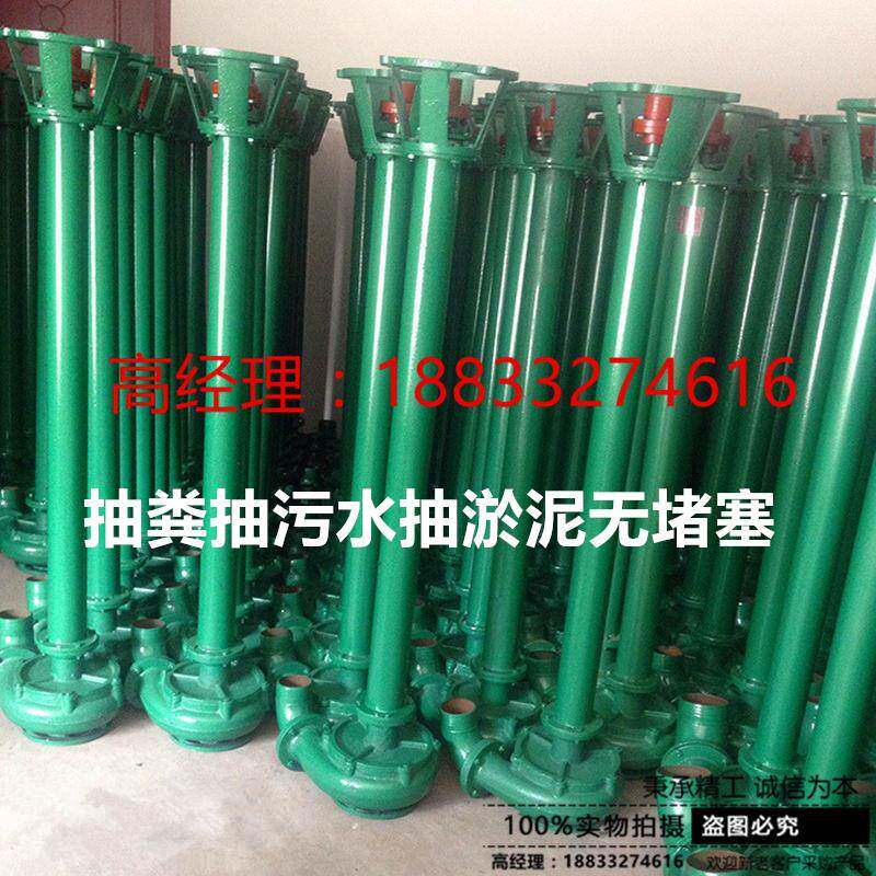 2寸3寸4寸立杆污NWL长杆泵污水泵化粪池抽粪泵带铰刀泥浆泵无堵塞