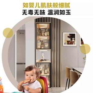 新款玻璃酒柜客厅靠墙展示柜家用餐边高档轻奢极简玻璃门柜子