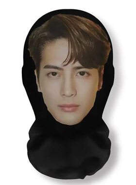 cos男明星搞怪面具尘保暖面罩