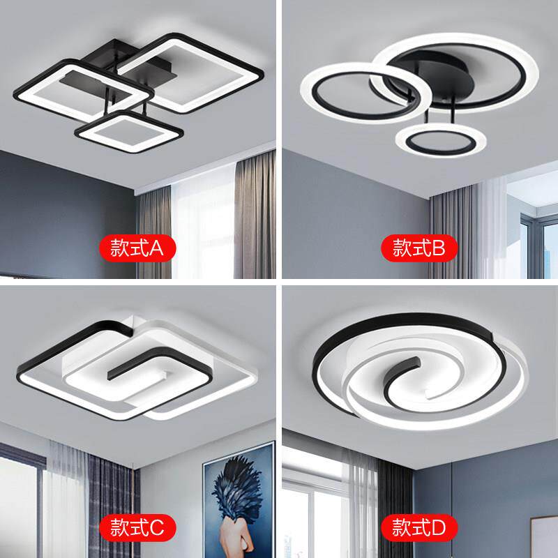 卧室灯led客厅灯2022年新款创意吸顶灯房间灯极简现代简约餐厅灯