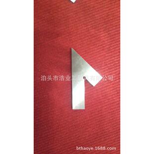 300x200 不锈钢尺身 表面淬火 45度角尺平口 可带座 出口产品
